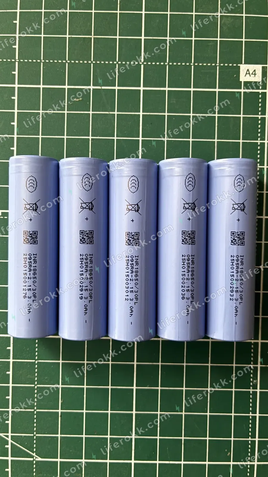 EVE INR18650-30PL 3000mAh - 60A